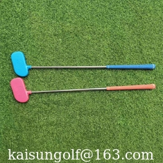 China mini golf putter plastic golf putter mini golf course plastic putter supplier
