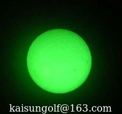 China glowing golf balls&amp;night golf ball supplier