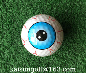 China logo golf ball with eye supplier