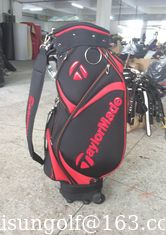 China Nylon golf bag , professional golf bag,golf cart bag with wheel supplier