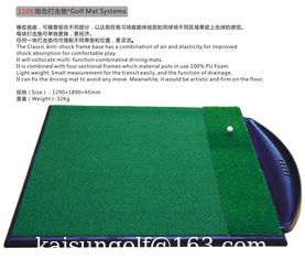 China Golf Mat Systems supplier