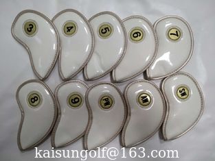 China iron head covers , Golf headcover , golf head cover , iron cover, golf club cover with iron supplier