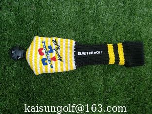 China knitted head cover , golf knitted head cover , golf head cover  , UT head cover , hybrid head cover supplier