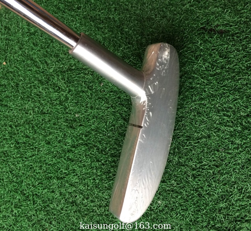 golf putter , silver silk golf putter , two way golf putter , silver