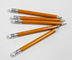 round golf pencil , wood golf pencil , golf pencil , wood golf pen with eraser supplier