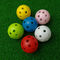hollow practice golf ball ， hole hole plastic golf ball ， golf ball , golf balls ,  golf practice ball supplier