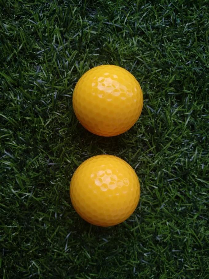 fluorescent golf ball