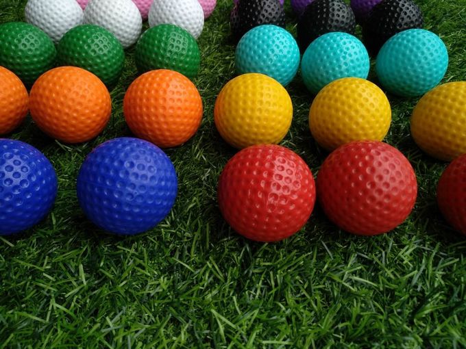 standard mini golf ball OR low bounce golf ball , mini golf ball
