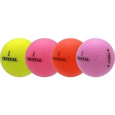 China crystal golf balls supplier
