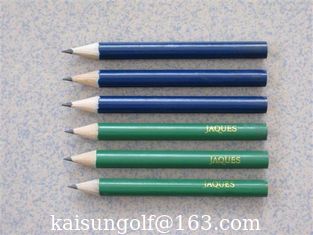 China golf pencil/wood golf pencil supplier