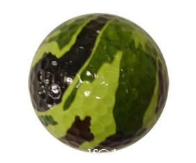 China camouflage golf ball/novelty golf ball supplier