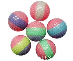 China crystal golf ball/ladies golf ball supplier