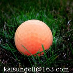 China flashing golf ball/led golf ball/glowing golf ball supplier