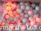 China flashing golf ball/led golf ball/glowing golf ball supplier