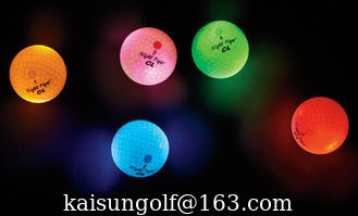 China Golf Flashing Ball/led golf ball supplier