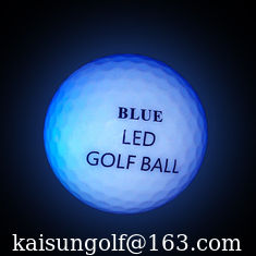 China blue led golf ball &amp;flashing ball supplier