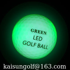 China Green led golf ball &amp;flashing ball supplier