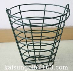 China golf ball basket&amp;metal golf ball basket supplier
