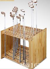 China Wood golf clubs rack supplier