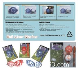 China golf ball liner marker supplier