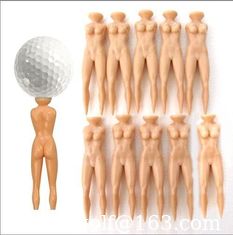 China golf tee , golf tees , naked golf tee , golf tee with woman , beauty tee supplier