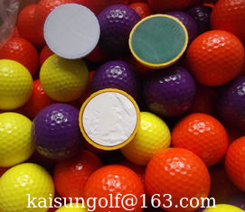 China color Range Golf Balls with two pieces supplier