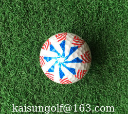 China logo golf ball supplier