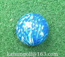 China logo golf ball with camouflage , golf ball supplier