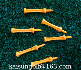 China yellow golf tee , golf tees , plastic golf tee supplier