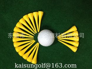 China big head golf tee , golf tees , golf tee , yellow golf tee supplier