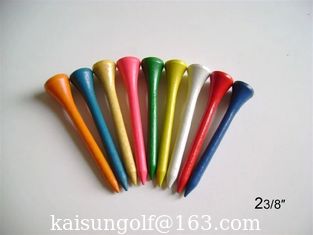 China wooden golf tee , wood golf tee , golf tees , golf tee with 60mm supplier