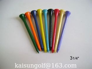 China wooden golf tee , wood golf tee , golf tees , golf tee with 83mm supplier