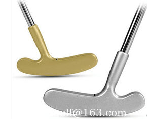 China golden &amp; silver golf putter supplier