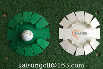 China golf putter plate , golf putting plate , plastic putter target , golf putter cup supplier