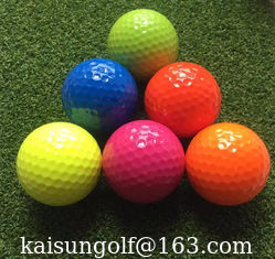 China color Range Golf Balls with two pieces supplier