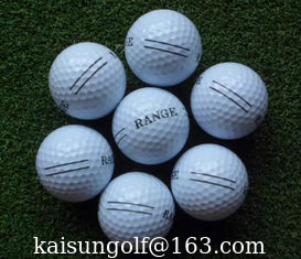 China Driving Range Golf Balls with two pieces supplier