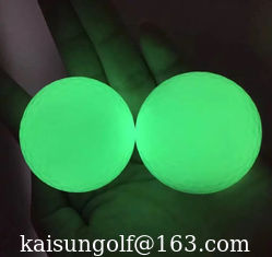 China Luminous golf balls supplier