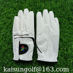 China golf glove  men's glove cabretta glove pu glove sheepskin glove pu glove golf gloves supplier