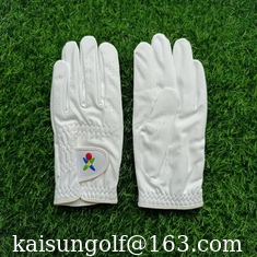China golf glove  men's glove cabretta glove pu glove sheepskin glove microfiber cloth glove supplier