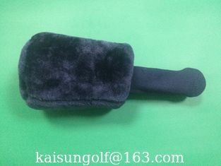 China plush  golf head cover, club covers , plush Golf headcover , driver covers , plush golf club cover supplier