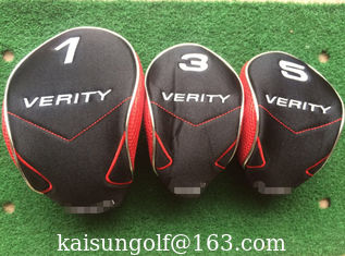 China golf head cover, club covers , Golf headcover , driver and fairway head cover supplier