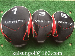 China golf head cover, club covers , Golf headcover , driver and fairway head cover supplier