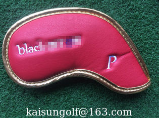 China golf iron head cover , Golf headcover , golf head cover ,  golf headcovers , iron head cover supplier