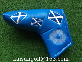 China club covers , Golf headcover , golf head cover , putter cover,golf club cover with putter supplier