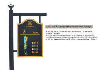 China Aluminum Tee Signage supplier