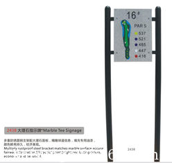 China Marble Tee Signage supplier