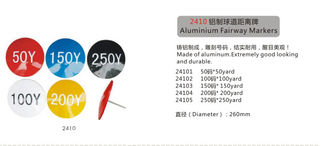 China Aluminium Fairway Markers supplier