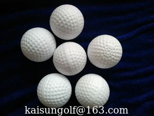 China hollow practice golf ball ， plastic golf ball ， golf ball , golf balls ,  golf practice ball supplier
