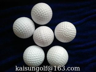 China hollow practice golf ball ， plastic golf ball ， golf ball , golf balls ,  golf practice ball supplier