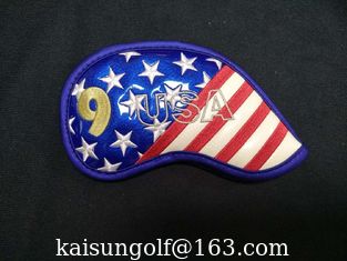 China golf iron head cover , Golf headcover , golf head cover ,  golf headcovers , iron head cover supplier